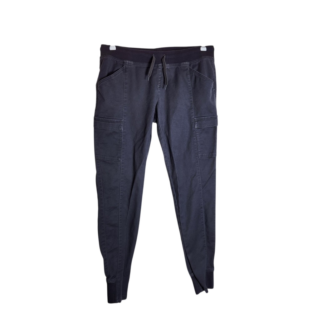 The North Face Womens Gray Cargo Jogger Pants Size 12 Drawstring Utility Hiking